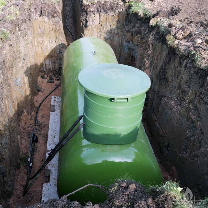Цена системы на базе газгольдера 4,85 м³ с высокими патрубками — 385 тыс. руб.