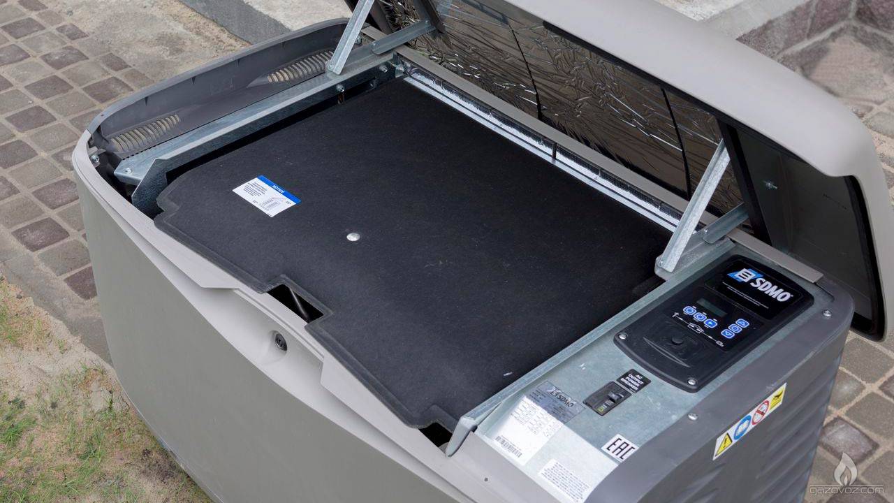 Всепогодный шумозащитный корпус генератора SDMO Всепогодный шумозащитный корпус генератора SDMO