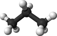 Молекула пропана Молекула пропана