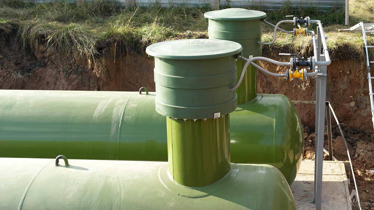 Газификация предприятия из двух резервуаров объемом по 9200 л Газификация предприятия из двух резервуаров объемом по 9200 л